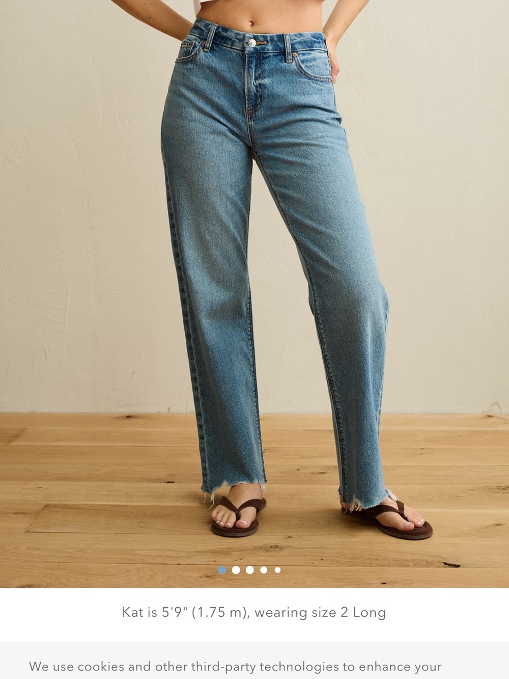 Brand new American eagle curvy stovepipe jeans